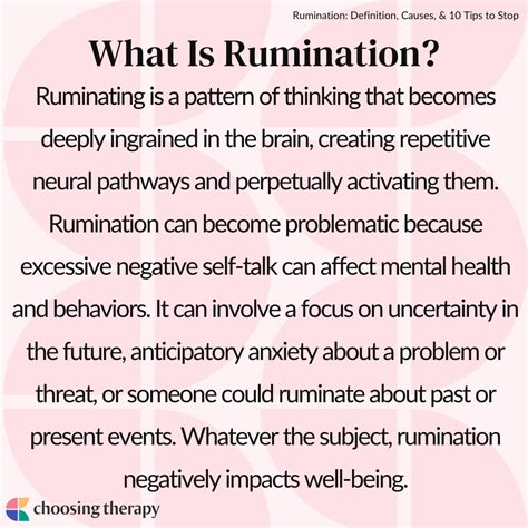 co rumination definition|co rumination meaning.